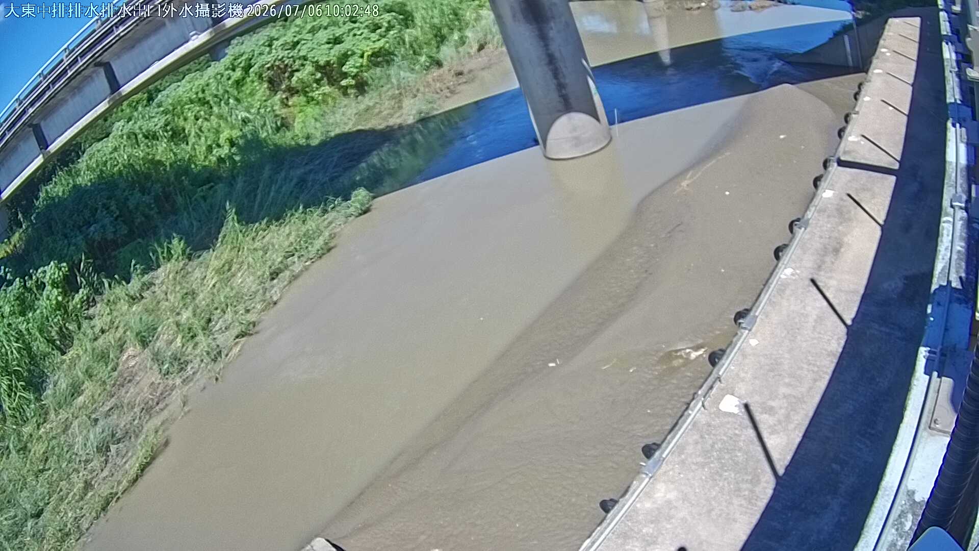 大東中排排水排水出口外水攝影機