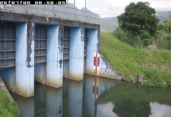 湖北排水門外水位
