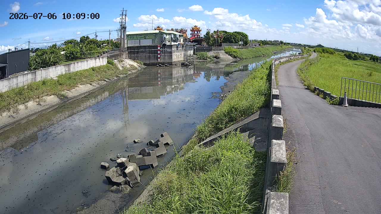 小埤社區蓄洪池抽水平台(建置中)