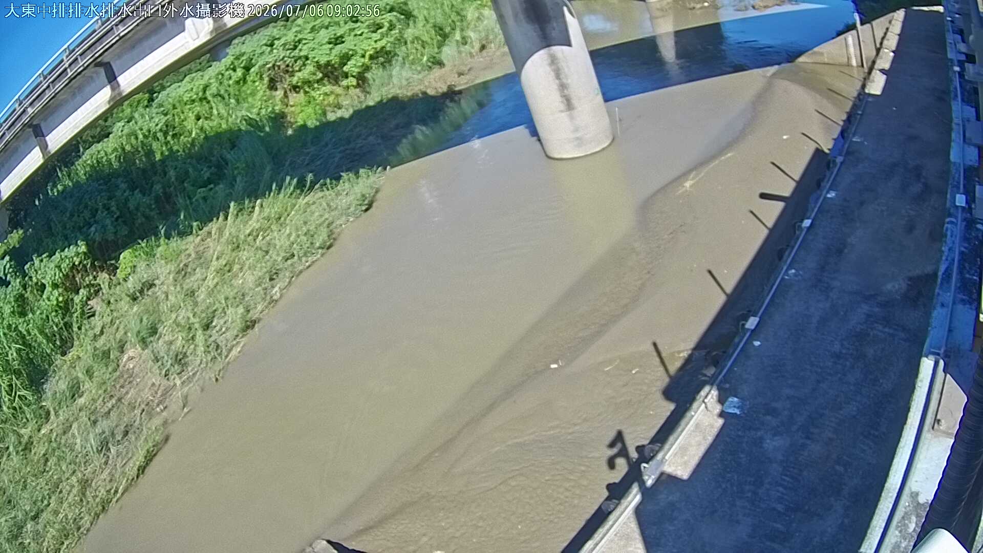 大東中排排水排水出口內水攝影機