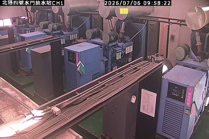 北港四號水門抽水站