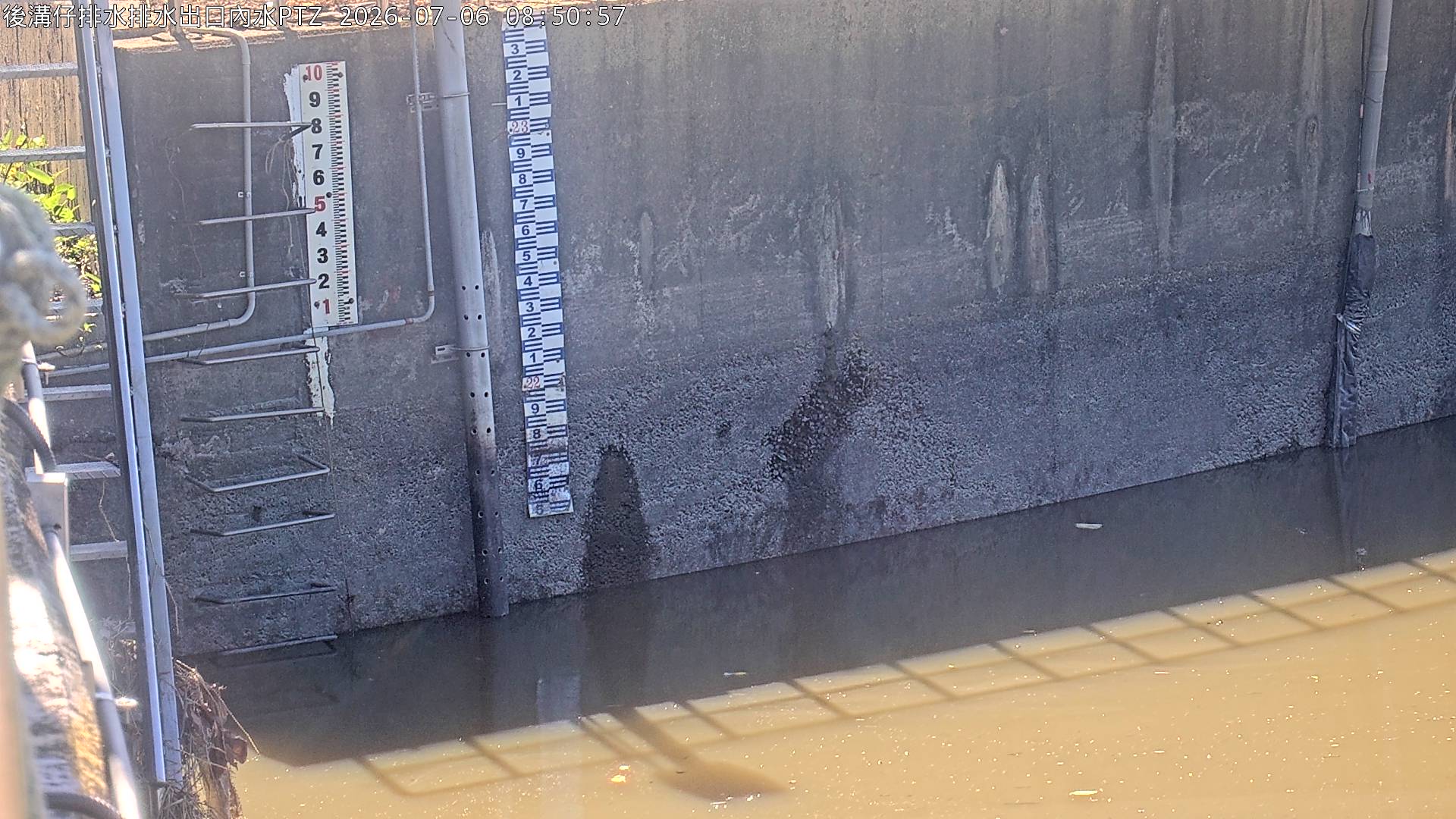 後溝仔排水排水出口內水