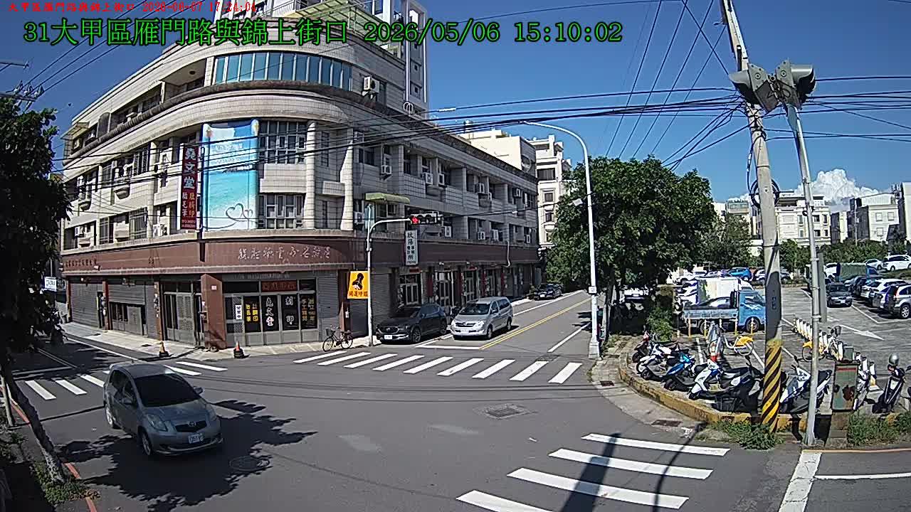 大甲區雁門路與錦上街口