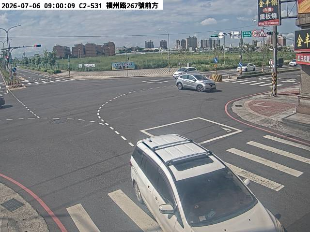 福州路與環中東路口