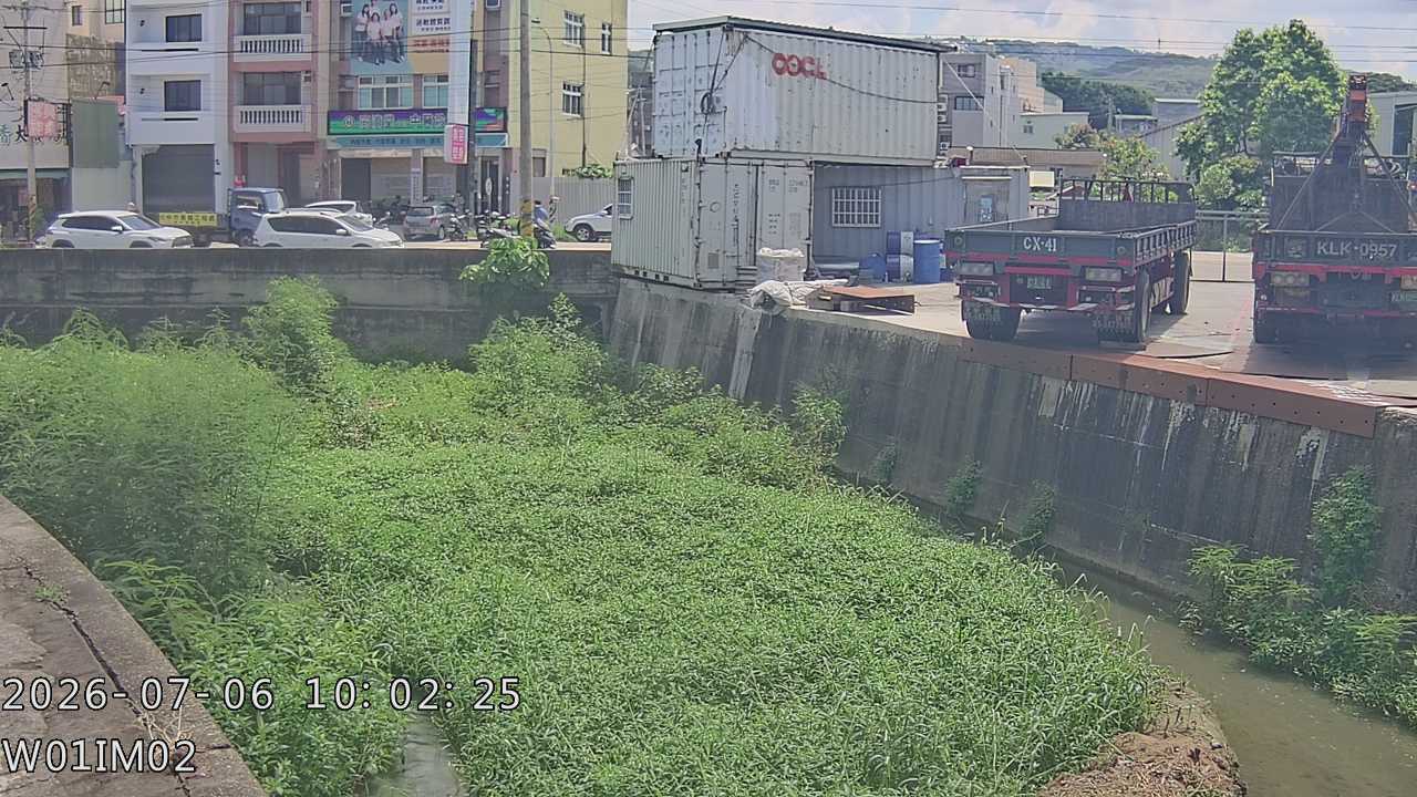 崁子腳坑排水中游