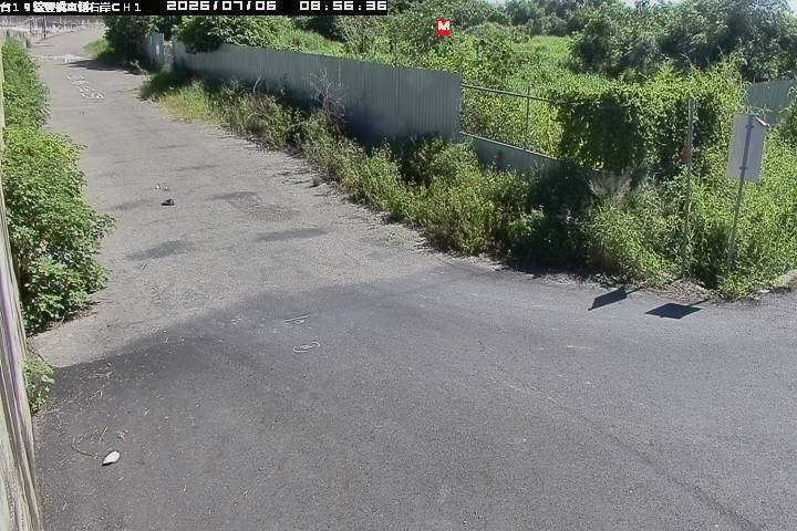 台19線豐橋東側右岸