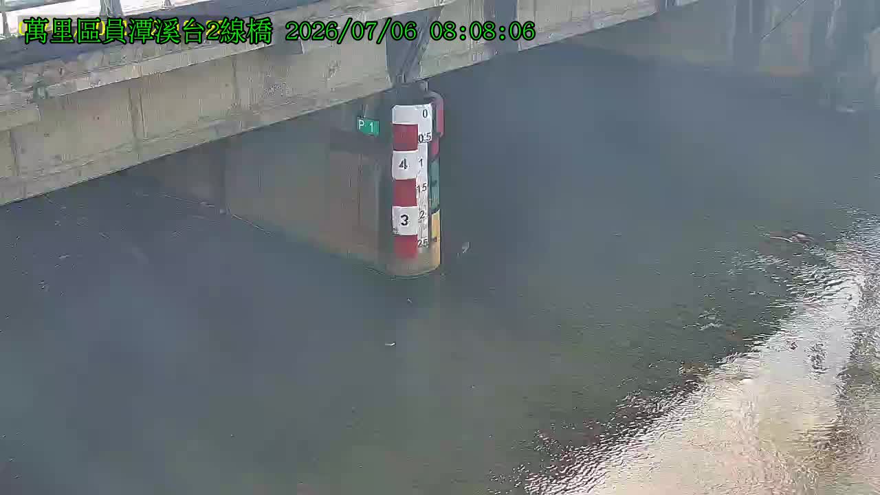 萬里區員潭溪台2線橋CCTV