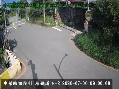 中華路四段411巷鐵道下
