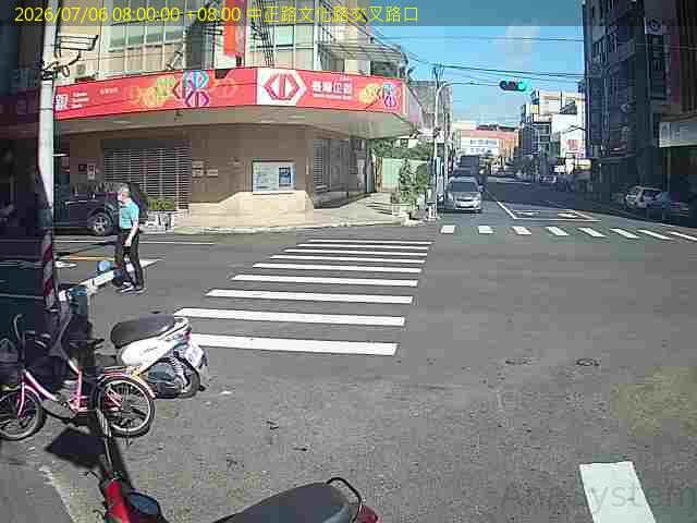 北港鎮 中正路文化路交叉路口