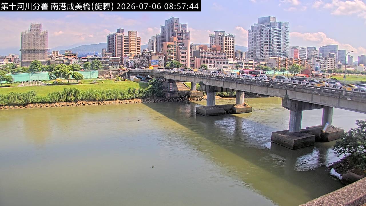 基隆河成美橋