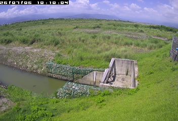 溪洲排水門(疏洪)外水位