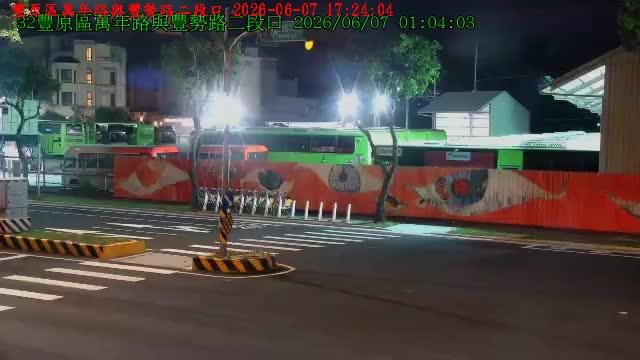 豐原區萬年路與豐勢路二段口