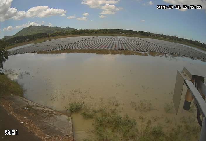 前峰子滯洪池監看照片