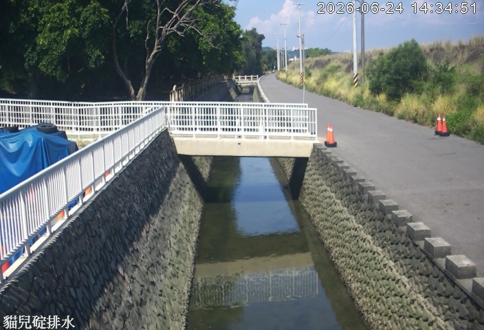 貓兒碇排水CCTV出海口