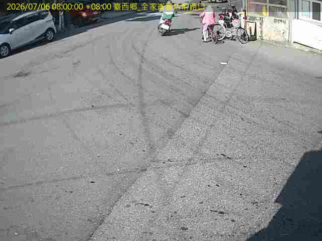臺西鄉 全家崙豐店前路口