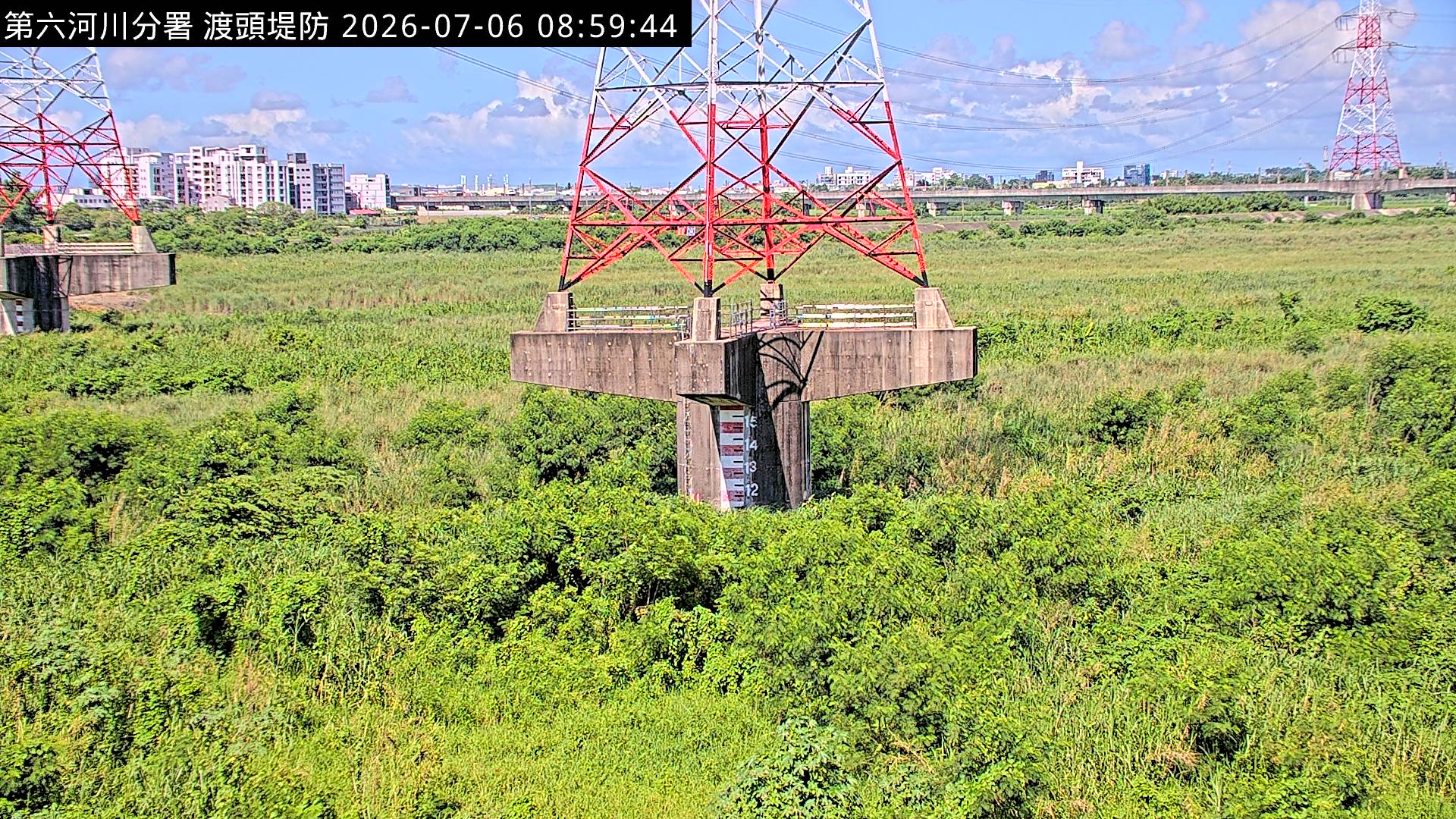渡頭堤防 轉動