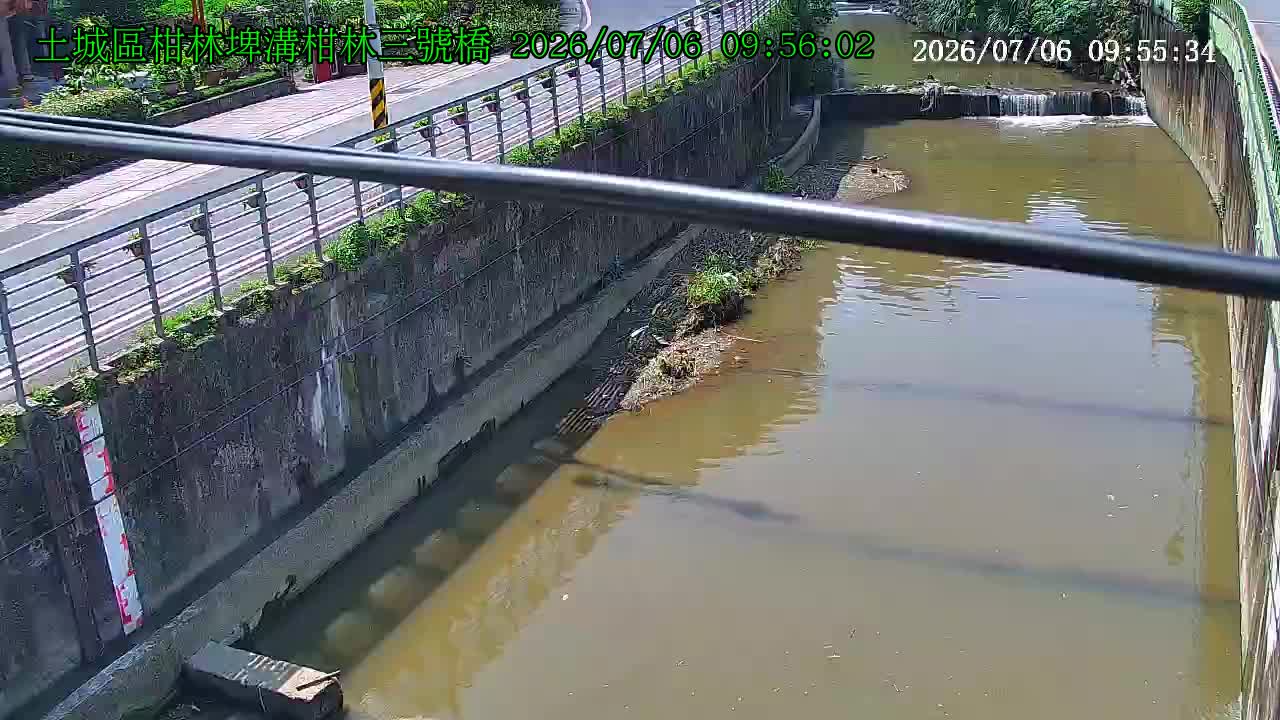 土城區柑林埤溝柑林三號橋CCTV