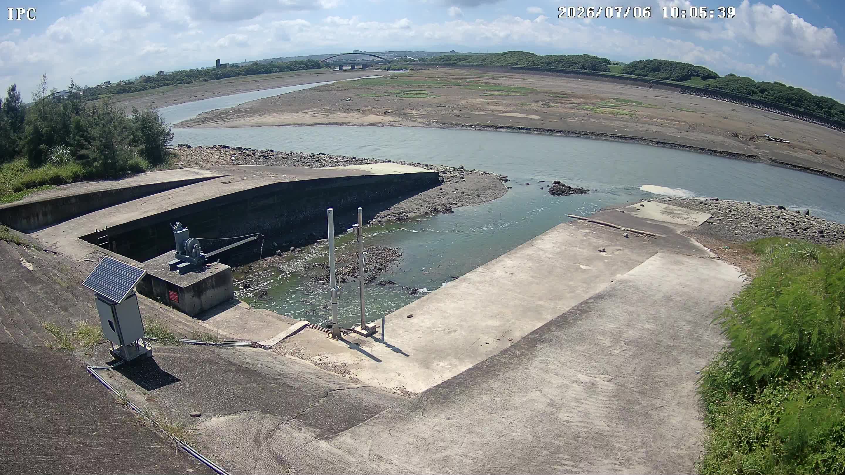 新竹市感潮段海埔地海堤 3K+583 監視器(外水防盜)