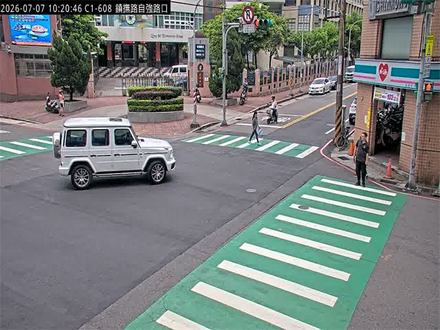 鎮撫路自強路口