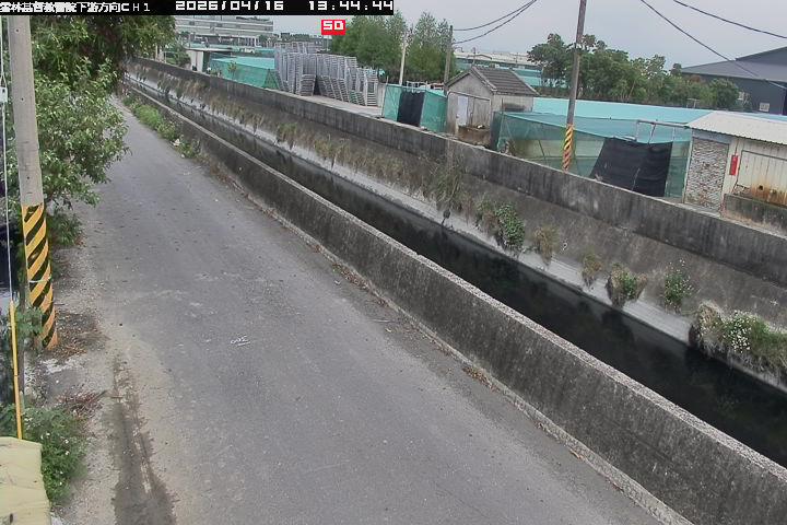雲林基督教醫院下游方向