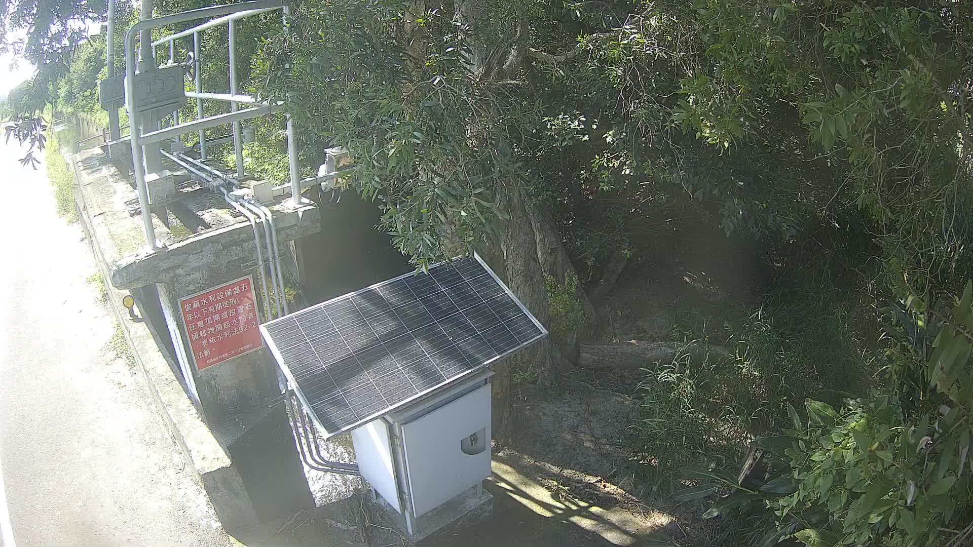 鳳山溪白地堤防 0K+030 監視器(內水防盜)