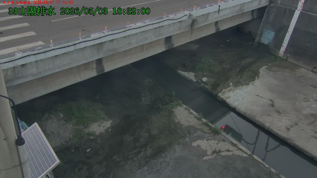 大肚區山陽排水CCTV