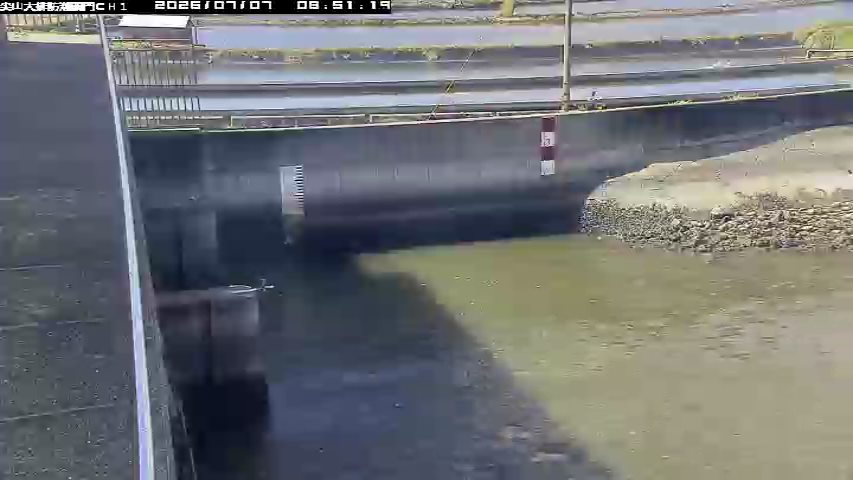 尖山大排防潮閘門