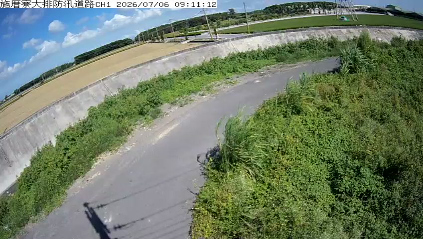 施厝寮大排防汛道路