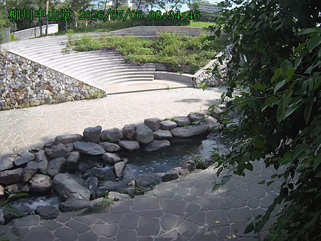 中區柳川中山堂上游