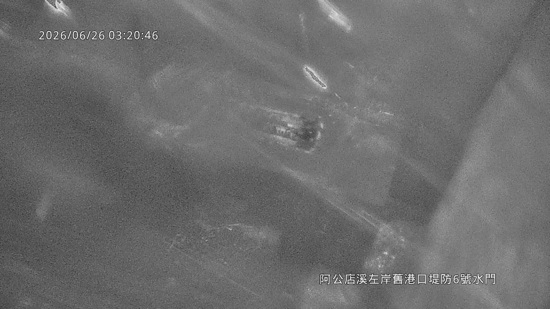 阿公店溪左岸舊港口堤防6號水門 監視器