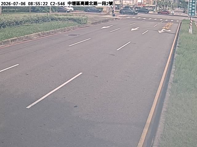 中壢區高鐵北路一段2號前分隔島
